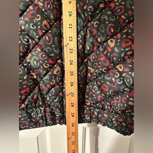 FARM RIO Anthropologie M Reversible Metallic Borogodo Puffer Maximalist Bling - Picture 13 of 16